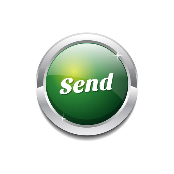 Envoyer bouton Icône — Image vectorielle