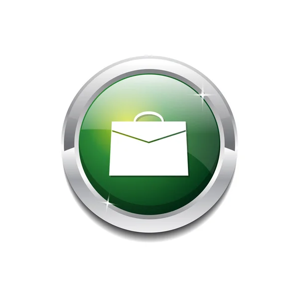 Buton pictogramă Office Bag — Vector de stoc