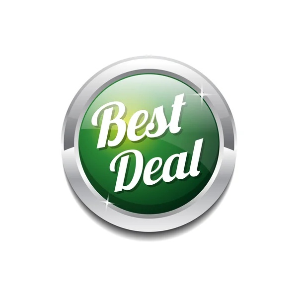 Best Deal Button — Stock Vector