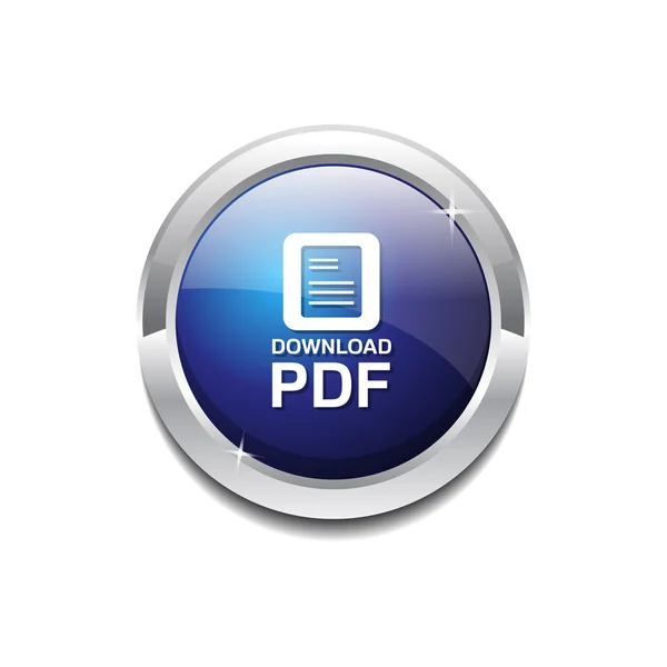 Pdf 文档图标按钮 — 图库矢量图片