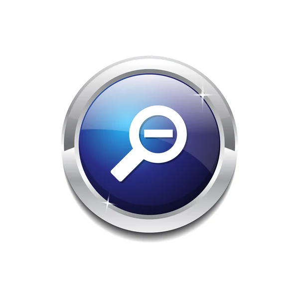 Кнопка Zoom Out Icon — стоковый вектор