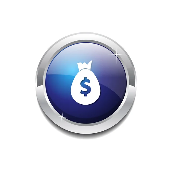 Dólar signo icono de diseño — Vector de stock