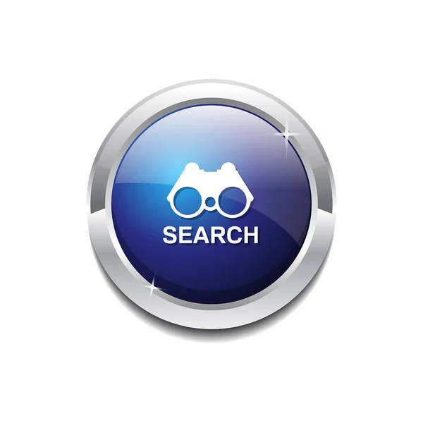 Search Icon Button — Stock Vector