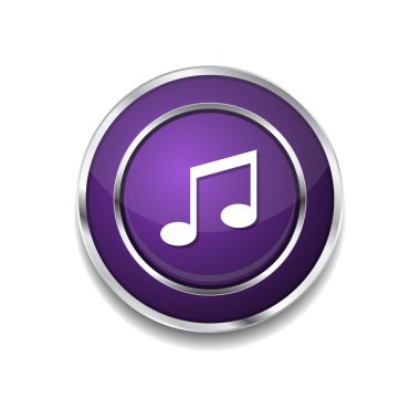 Müzik Not Web kutsal kişilerin resmi düğme
