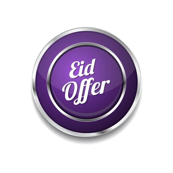 Botão de ícone Eid Offe — Vetor de Stock