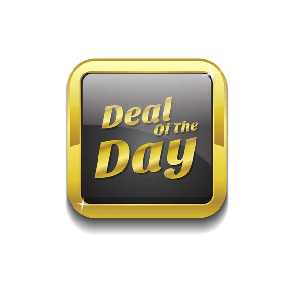 Deal Of The Day Icon Button — Vector de stoc