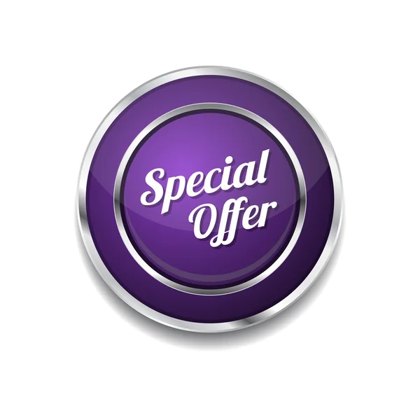 Special Offer Icon Button — Stock Vector
