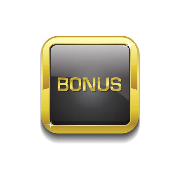 Кнопка получения бонусной иконки — стоковый вектор