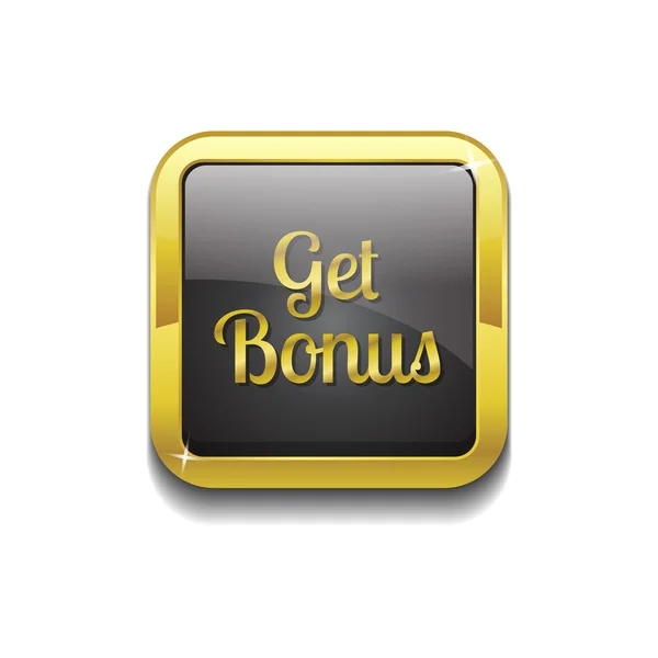 Get Bonus Icon Button — Stock Vector