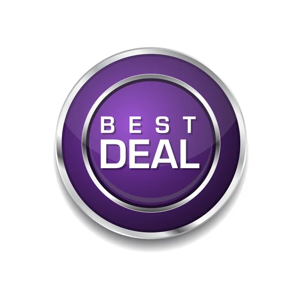 Meilleur bouton Deal — Image vectorielle