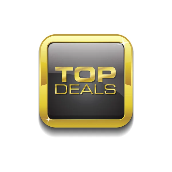 Top Deals Icon Button — Stock Vector