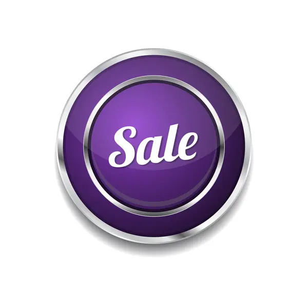 Sale Icon Button — Stock Vector