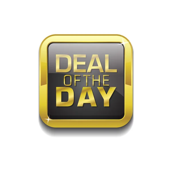 Deal Of The Day Icon Button — Vector de stoc