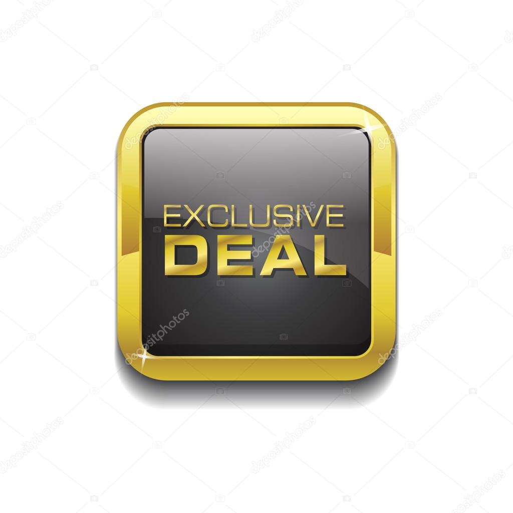 Exclusive Deal Icon Button