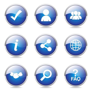 Web Internet Button Icon clipart