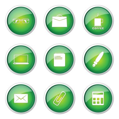 Office iş düğme simgesi