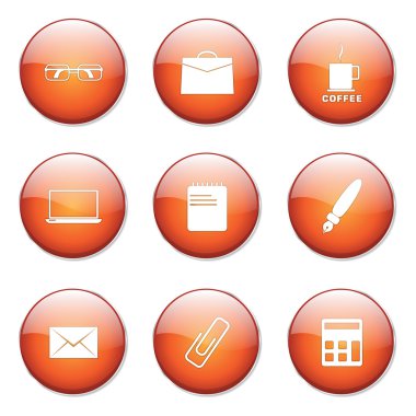 Office iş düğme simgesi