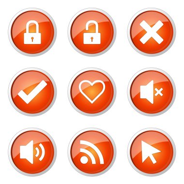 SEO Internet işaret düğme simgesi