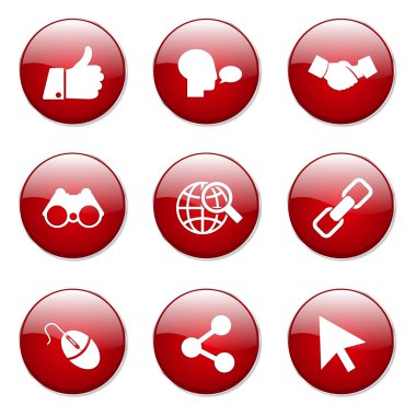 Sosyal Internet simgesi tasarım