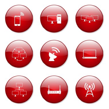Telekom iletişim düğme simgesi
