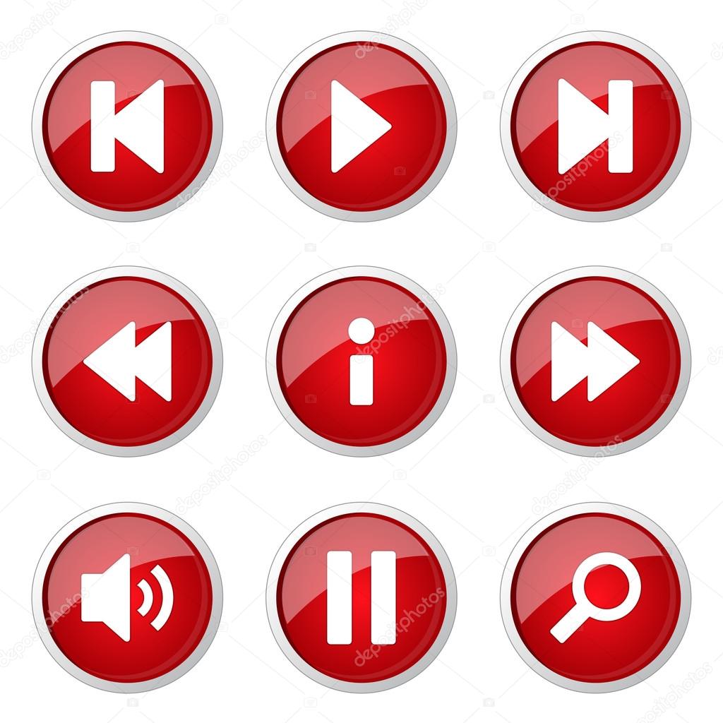 Multimedia Controller Button Icon