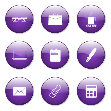 Office iş düğme simgesi