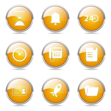 Zaman süresi düğme simgesi