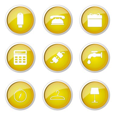 Ev Ekipmanları düğme simgesi