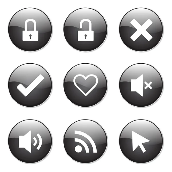 Icono de botón de signo de Internet SEO — Archivo Imágenes Vectoriales