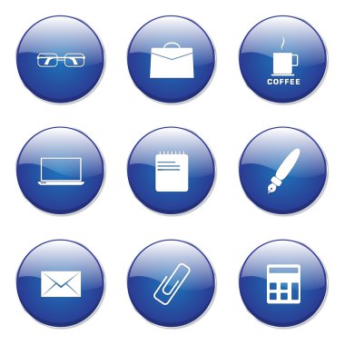 Office iş düğme simgesi