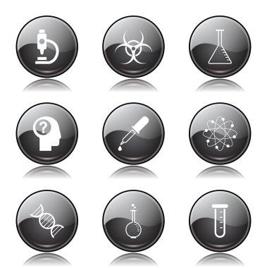 Bilim aletleri Icon set