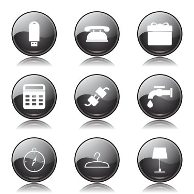 ev aletleri Icon set