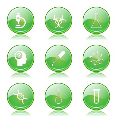 Bilim aletleri Icon set