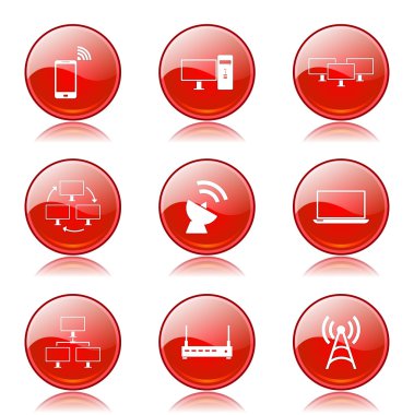 Telekom iletişim Icon set