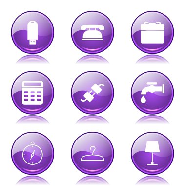 ev aletleri Icon set