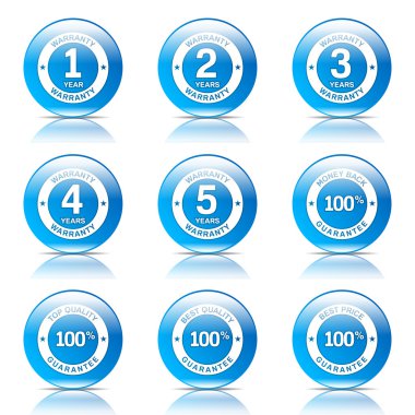 Garanti garanti mühür Set