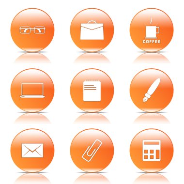Office iş Icon set