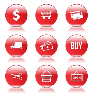 işareti simgesi alışveriş ayarla