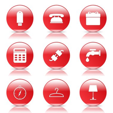 ev aletleri Icon set
