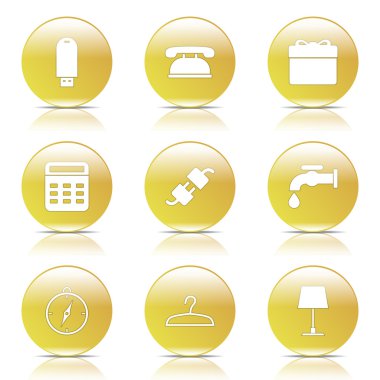 ev aletleri Icon set