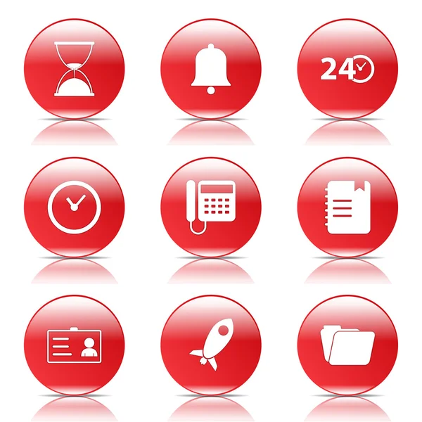 zaman süresi Icon set