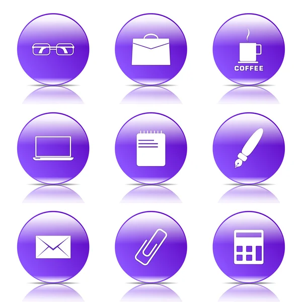Office iş Icon set