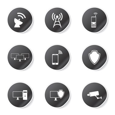 Telekom iletişim Icon set
