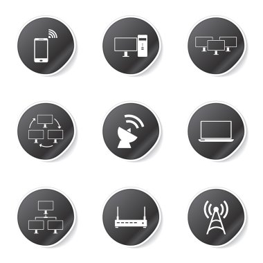 Telekom iletişim Icon set