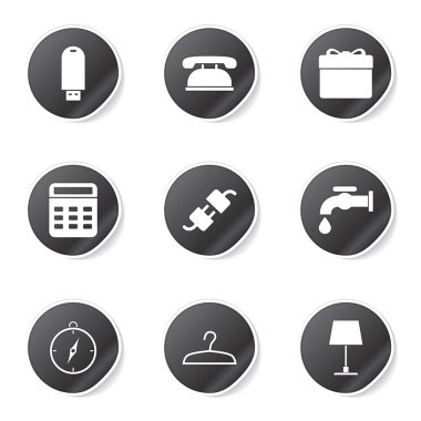 ev aletleri Icon set