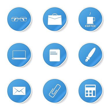 Office iş Icon set