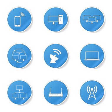 Telekom iletişim Icon set
