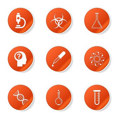 Bilim aletleri Icon set