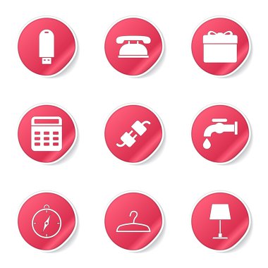ev aletleri Icon set