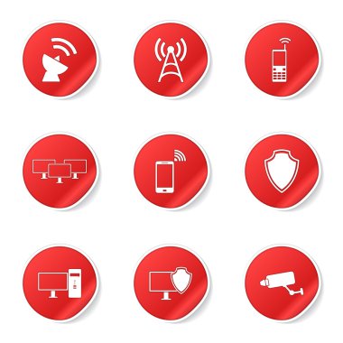 Telekom iletişim Icon set